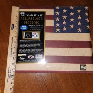 Patriotic E-Z Load Memory Book